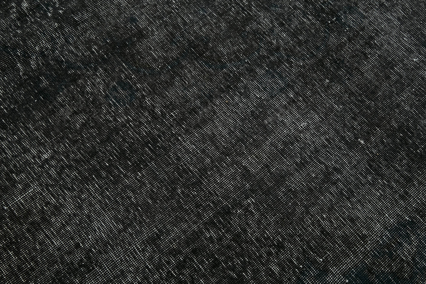 9x9 Black Overdyed Large Area Rug - 45454