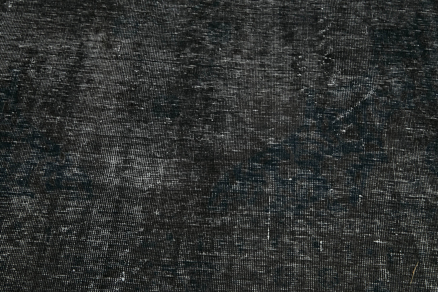 9x9 Black Overdyed Large Area Rug - 45454