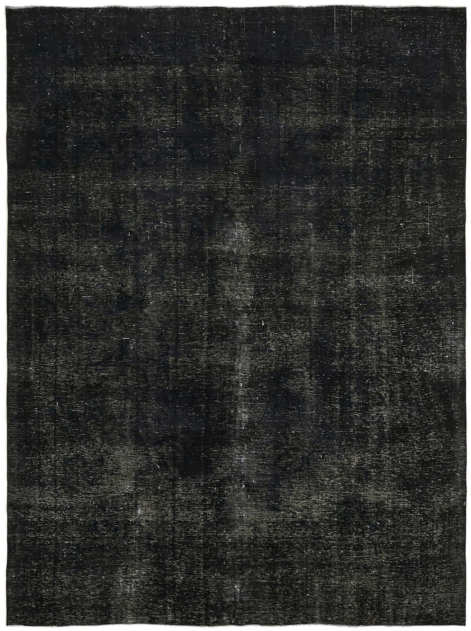 9x12 Black Overdyed Large Area Rug - 45456