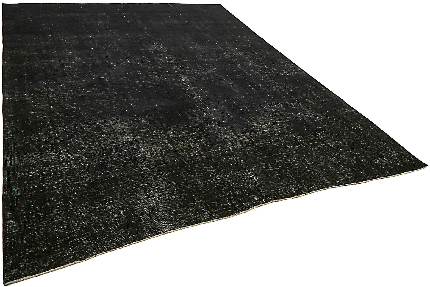 9x12 Black Overdyed Large Area Rug - 45456