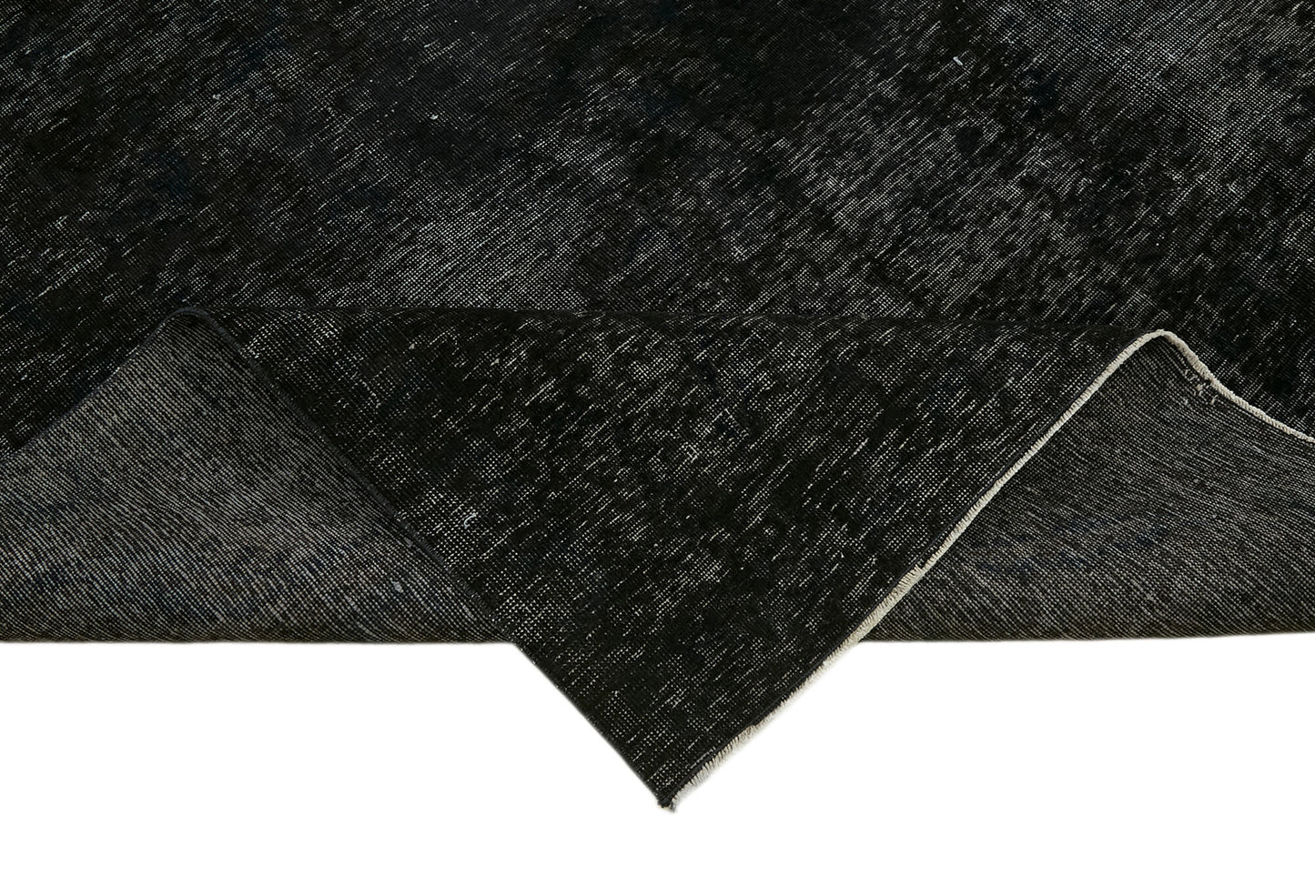 9x12 Black Overdyed Large Area Rug - 45456