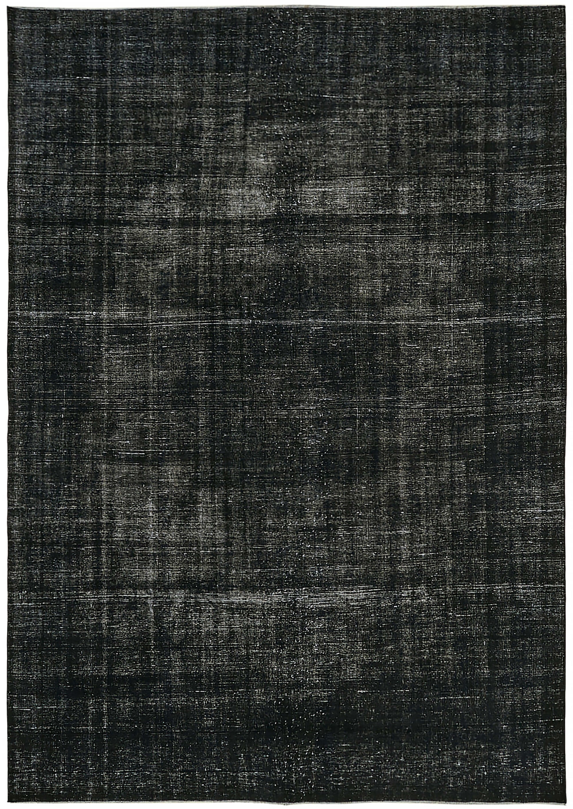 9x12 Black Overdyed Large Area Rug - 45460