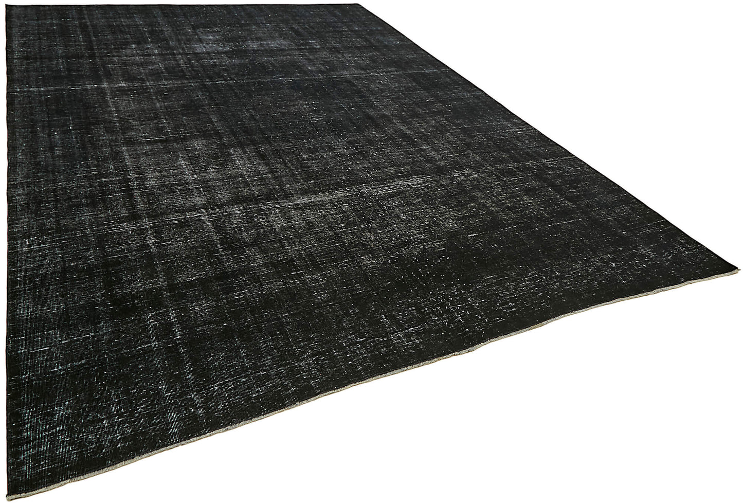 9x12 Black Overdyed Large Area Rug - 45460