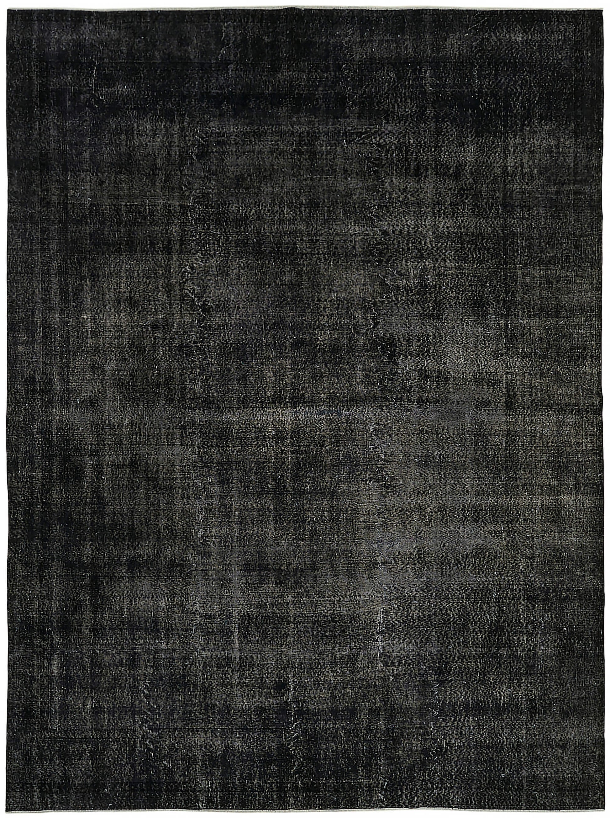 9x12 Black Overdyed Large Area Rug - 45464