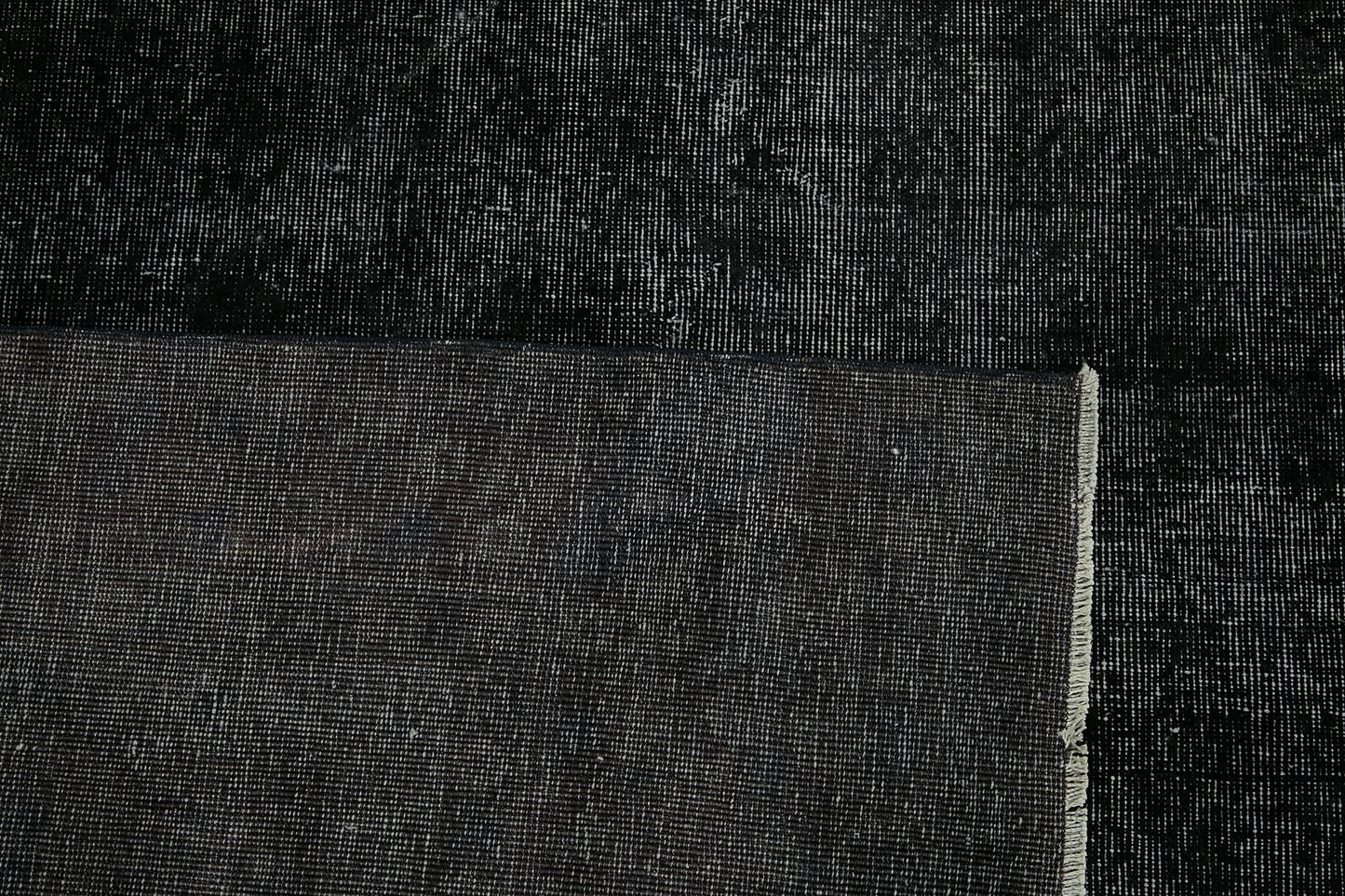 9x12 Black Overdyed Large Area Rug - 45464