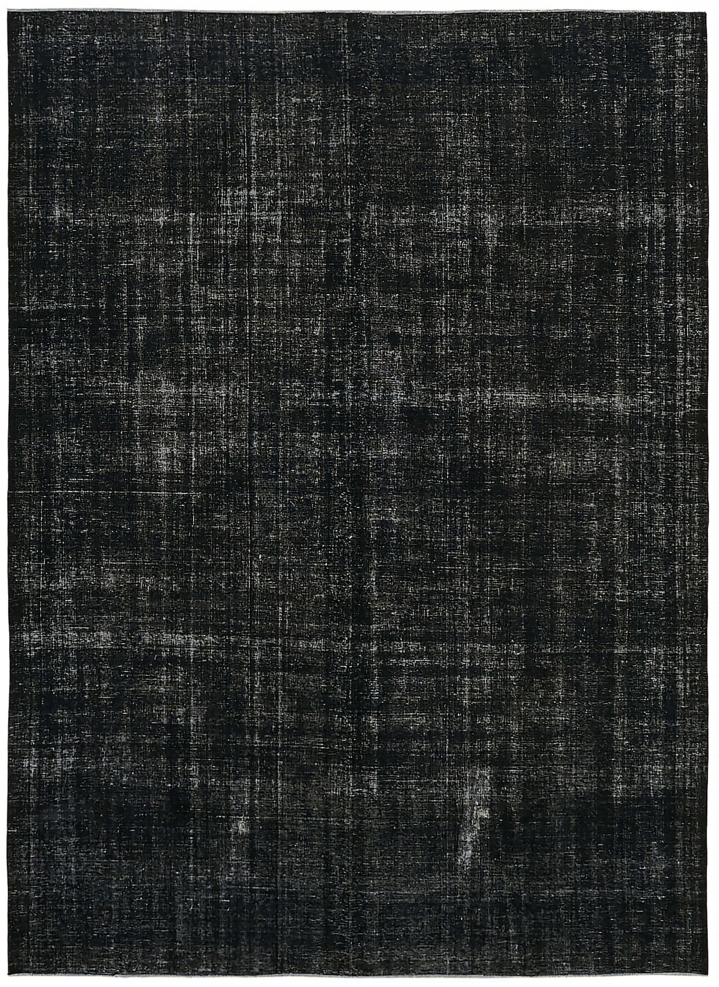 9x12 Black Overdyed Large Area Rug - 45470