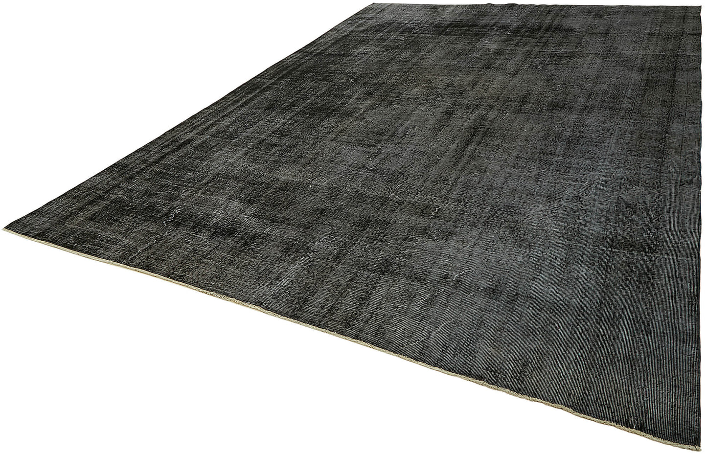 10x13 Black Overdyed Large Area Rug - 45474