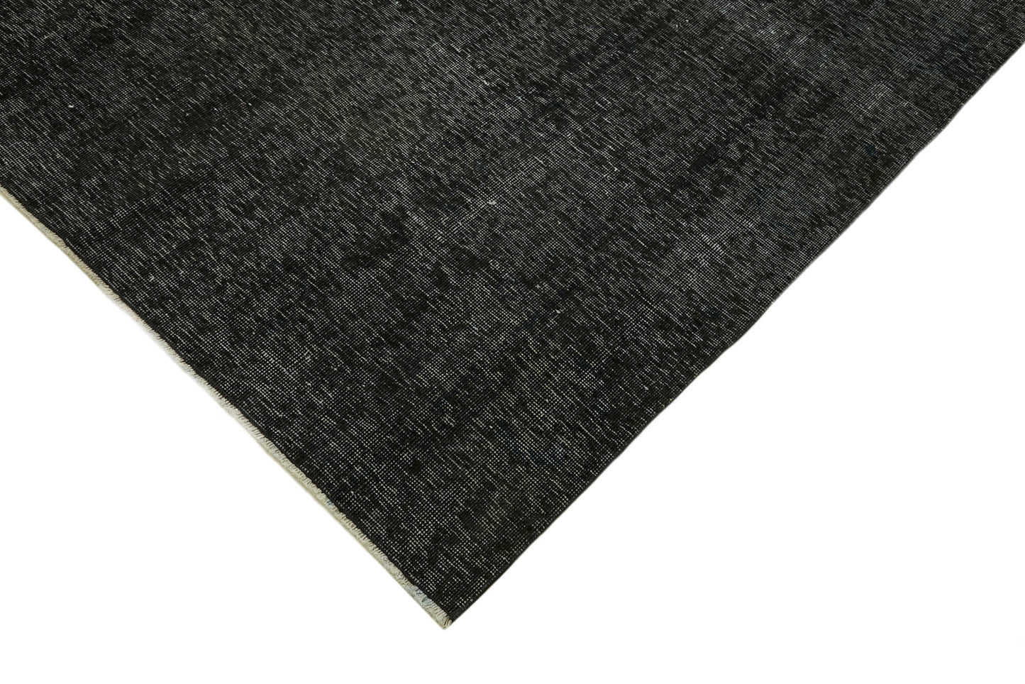 9x9 Black Overdyed Large Area Rug - 45478