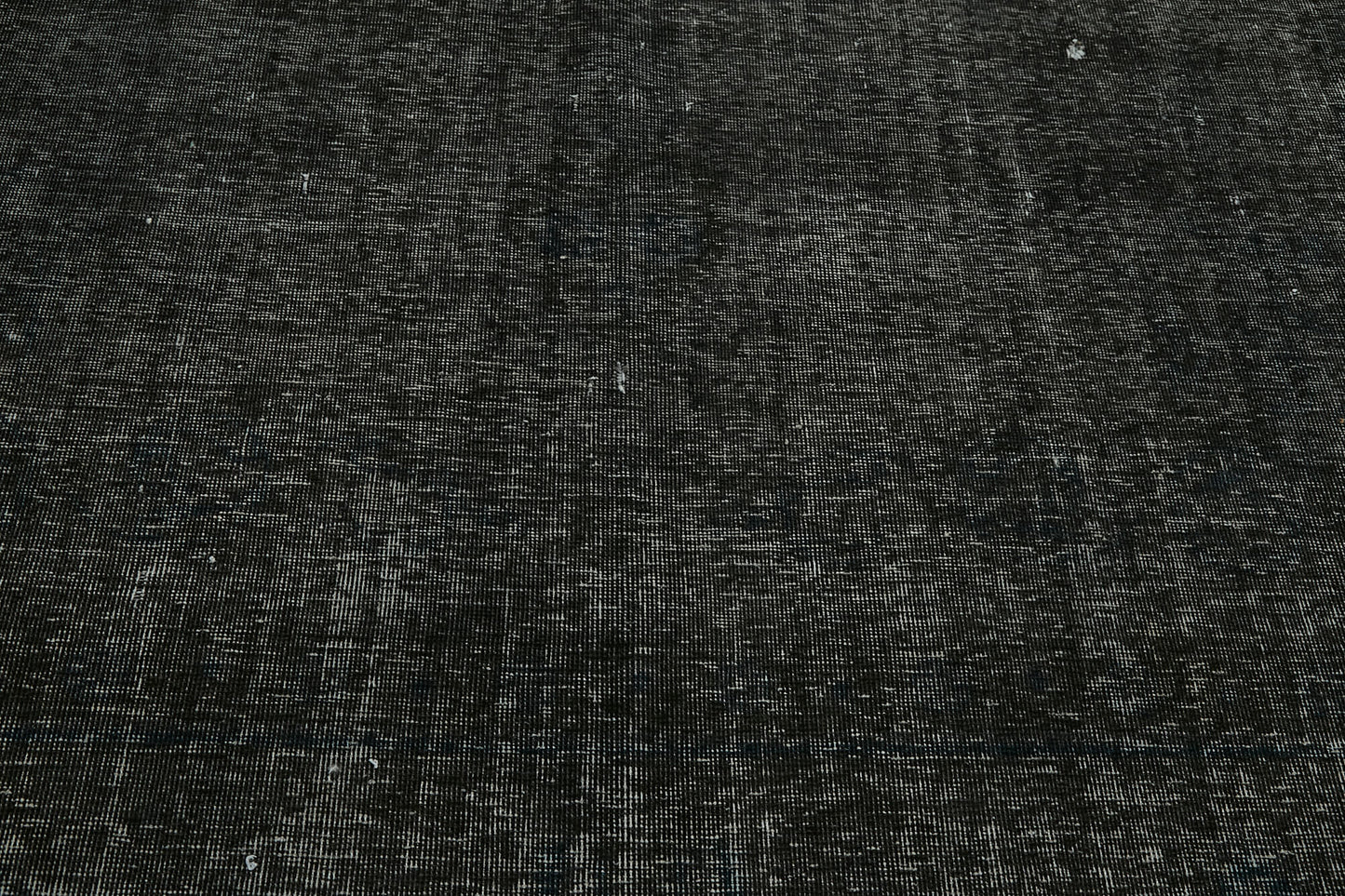 9x9 Black Overdyed Large Area Rug - 45478