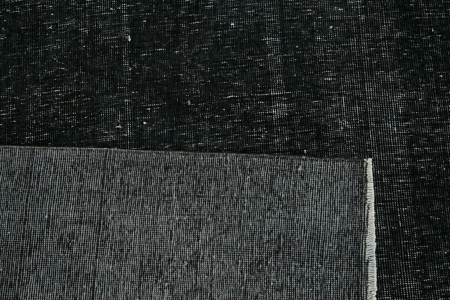 10x12 Black Overdyed Large Area Rug - 45480