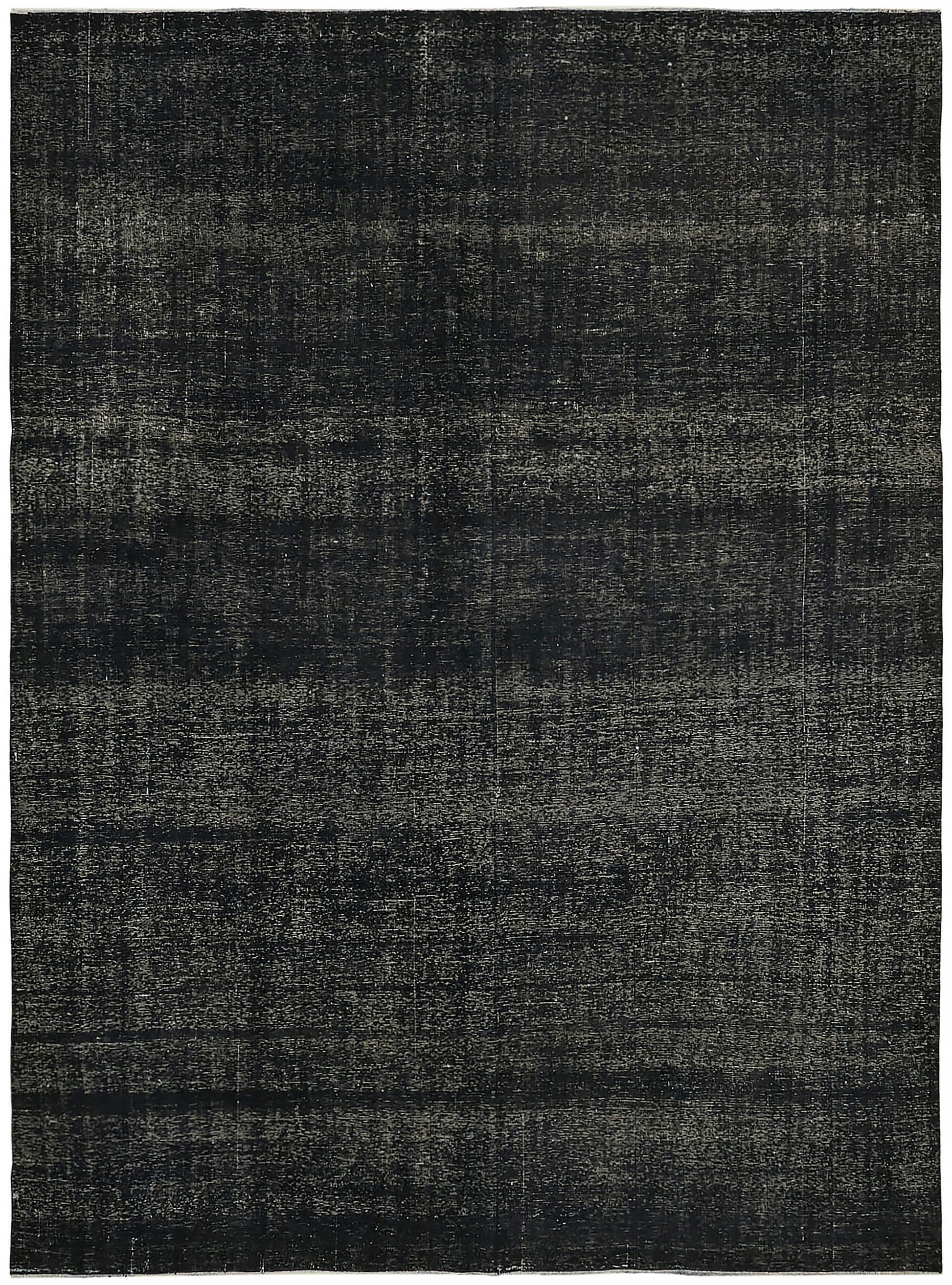 10x13 Black Overdyed Large Area Rug - 45483