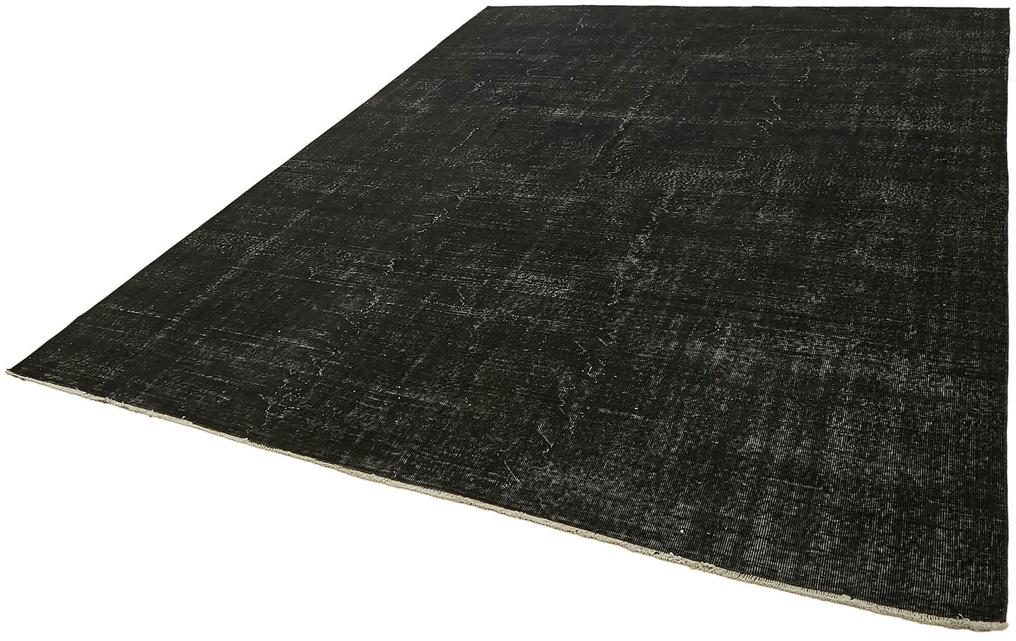 8x11 Black Overdyed Large Area Rug - 45485