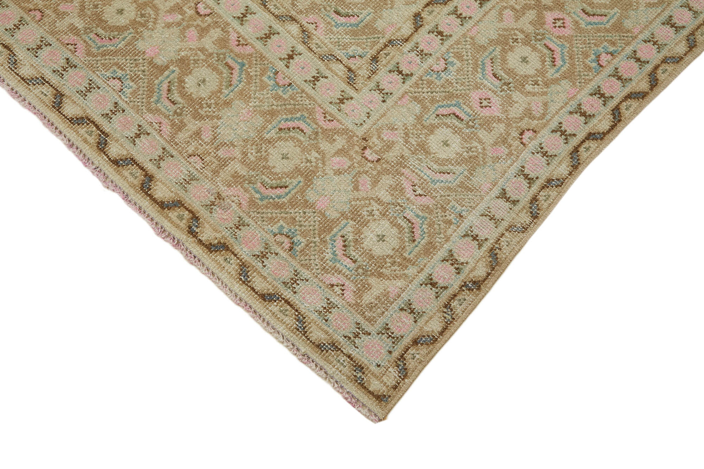 6x10 Beige Vintage Large Area Rug - 45486