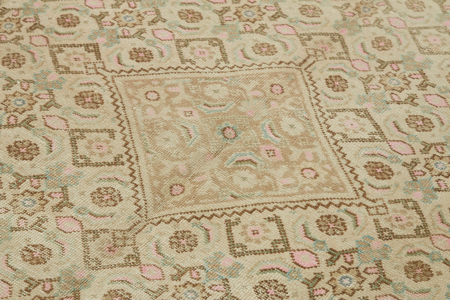 6x10 Beige Vintage Large Area Rug - 45486