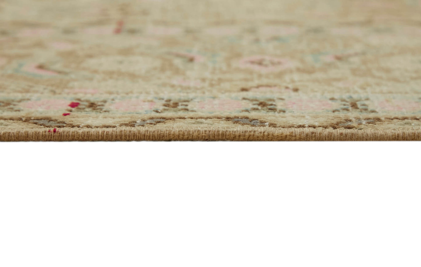 6x10 Beige Vintage Large Area Rug - 45486