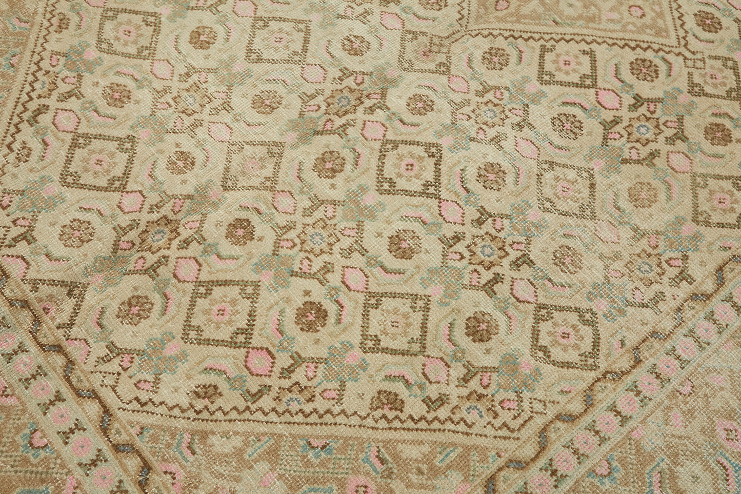 6x10 Beige Vintage Large Area Rug - 45486