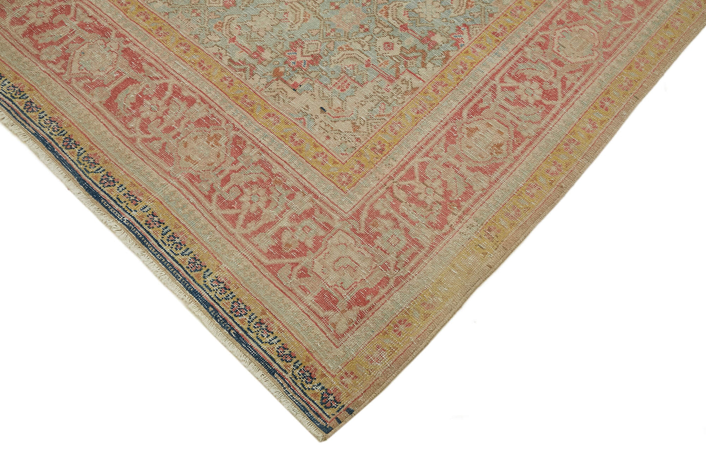 7x11 Beige Vintage Large Area Rug - 45488