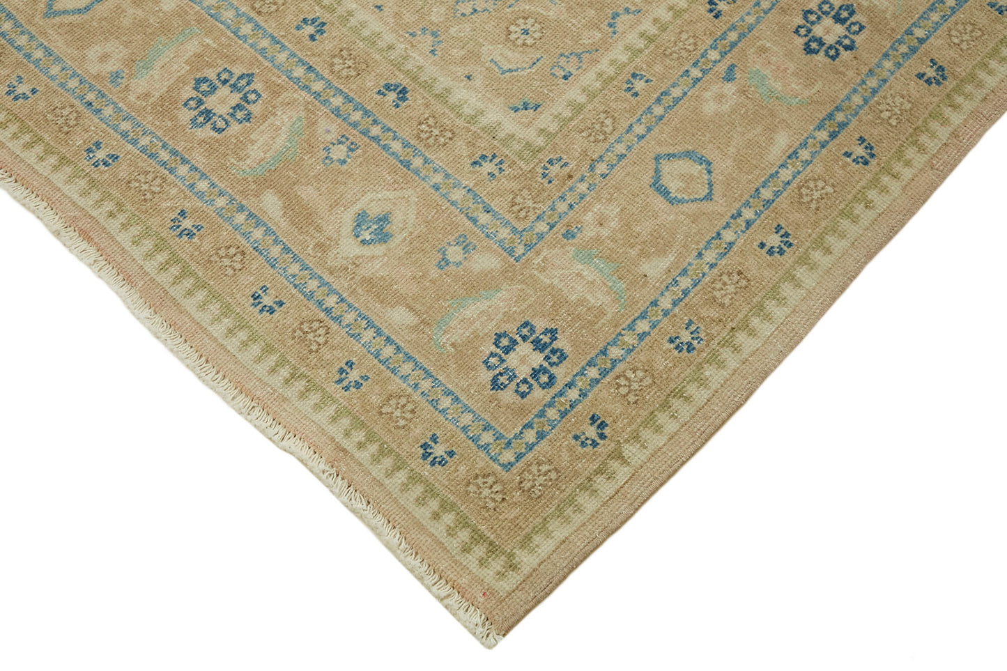 8x11 Beige Vintage Large Area Rug - 45492