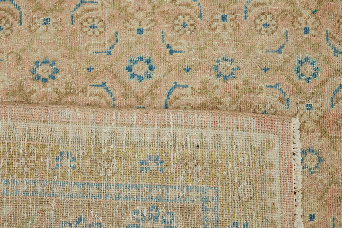 8x11 Beige Vintage Large Area Rug - 45492