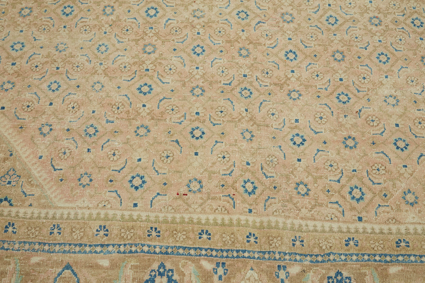 8x11 Beige Vintage Large Area Rug - 45492