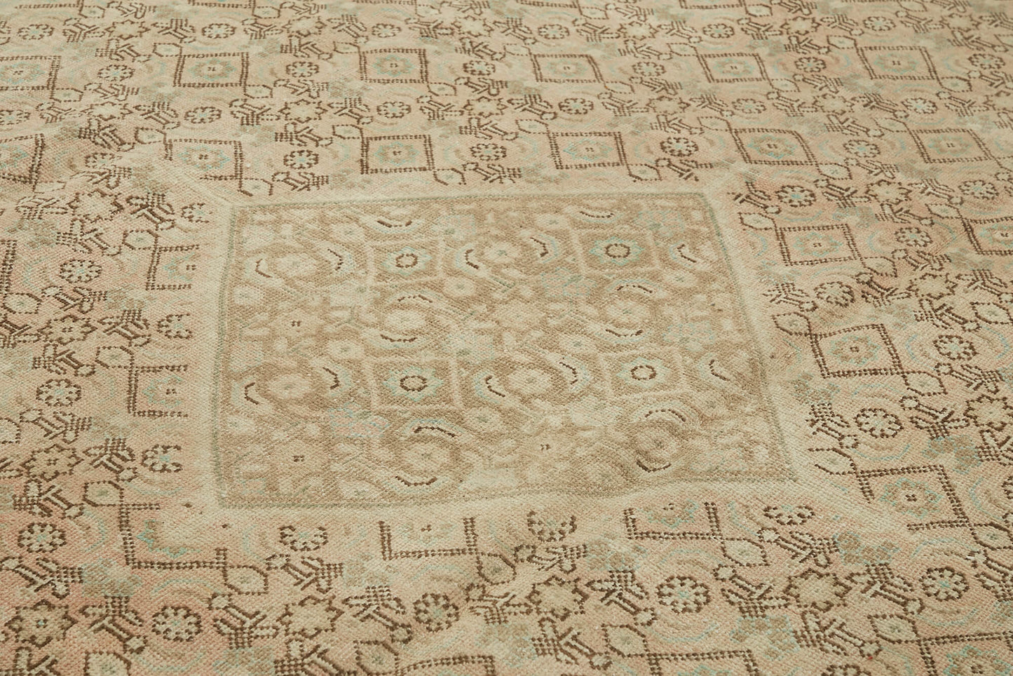 9x13 Beige Vintage Large Area Rug - 45493