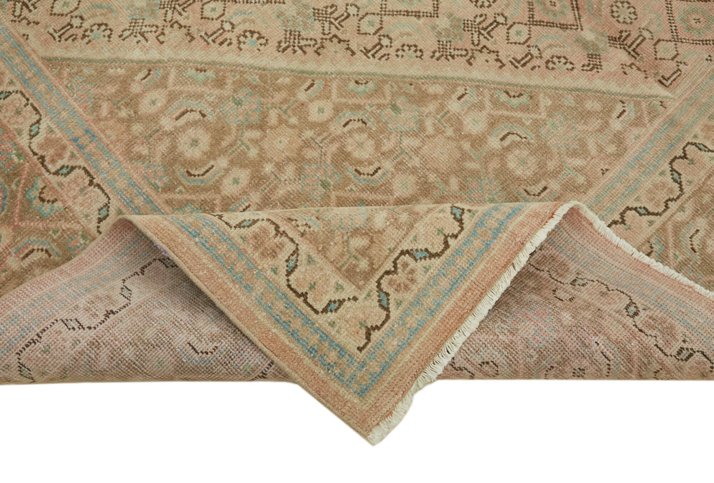 9x13 Beige Vintage Large Area Rug - 45493