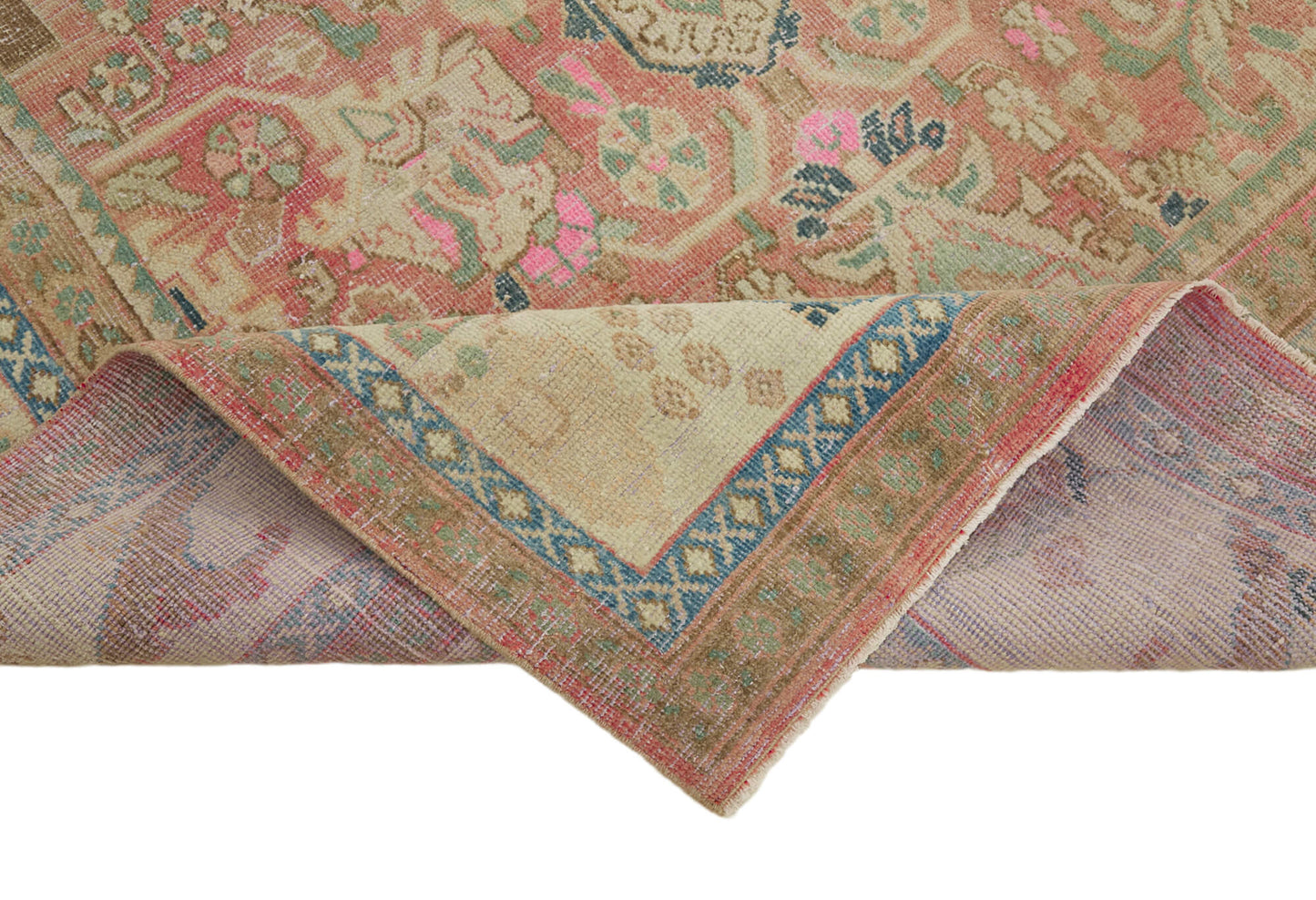 9x13 Beige Vintage Large Area Rug - 45494