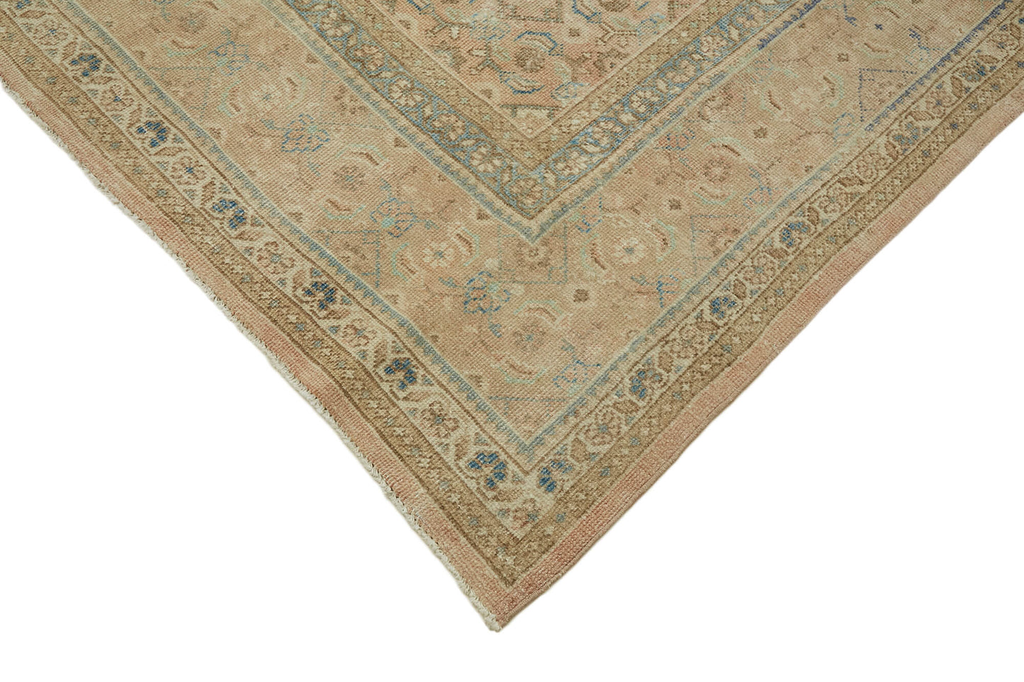 9x13 Beige Vintage Large Area Rug - 45496