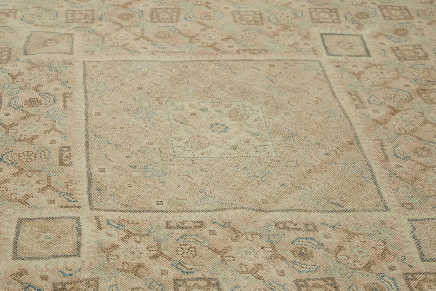 9x13 Beige Vintage Large Area Rug - 45496