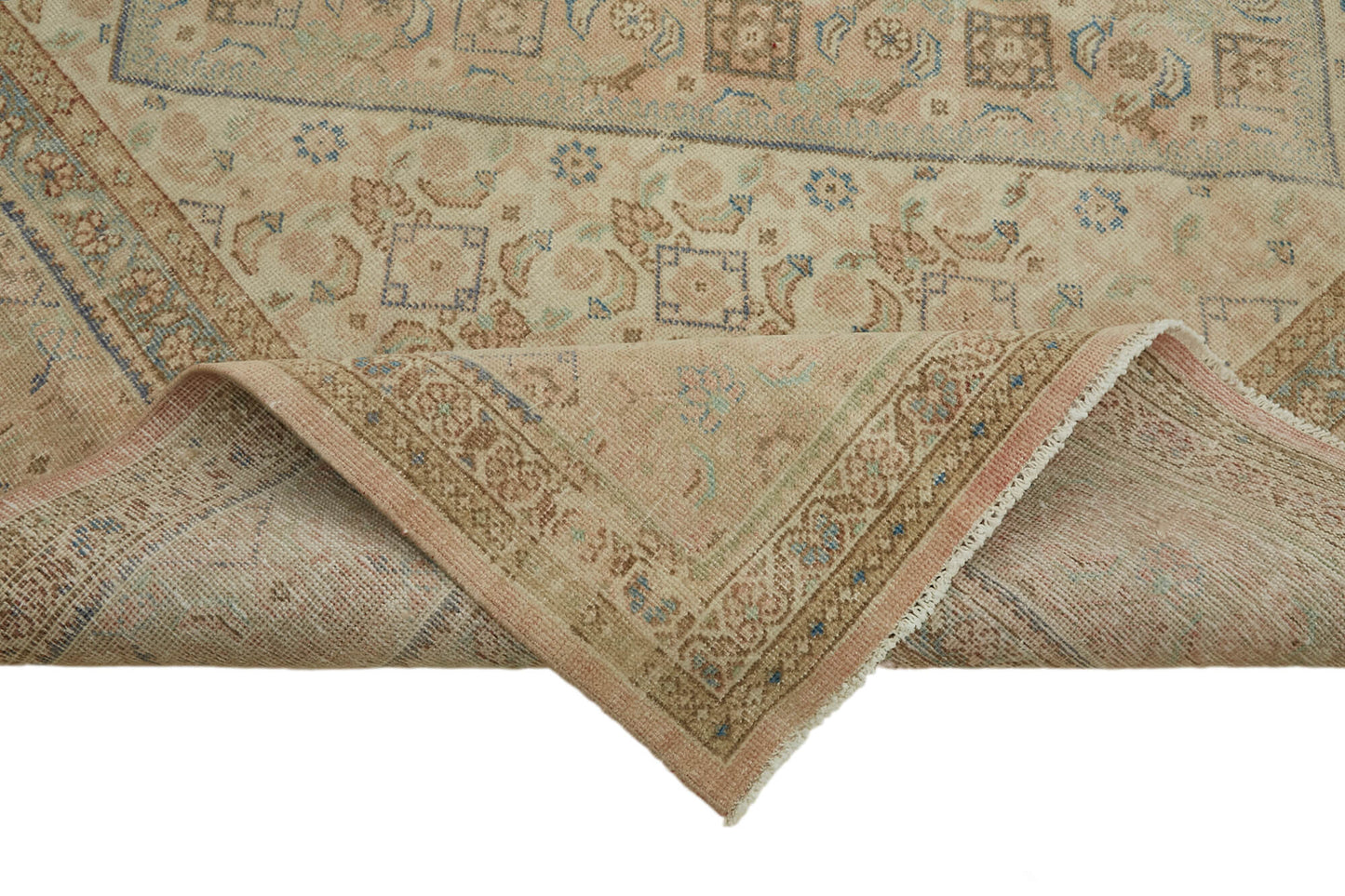 9x13 Beige Vintage Large Area Rug - 45496