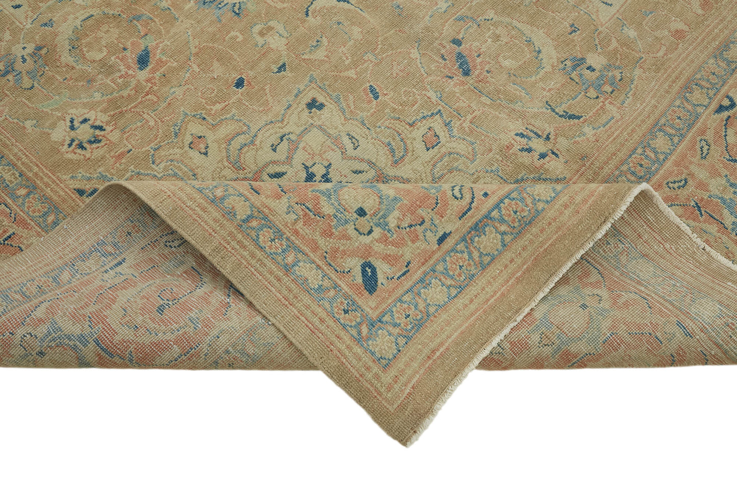 10x13 Beige Vintage Large Area Rug - 45497