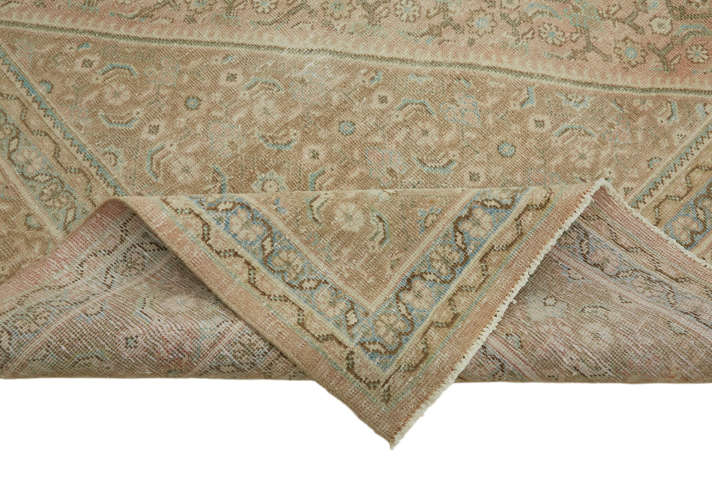 9x13 Beige Vintage Large Area Rug - 45499