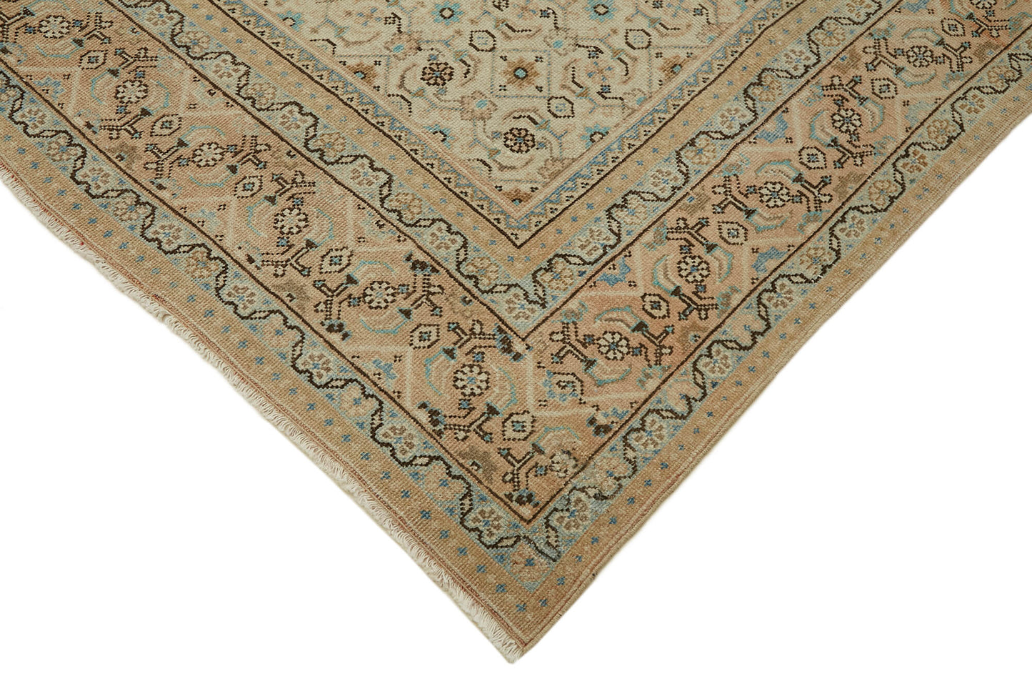 9x13 Beige Vintage Large Area Rug - 45500