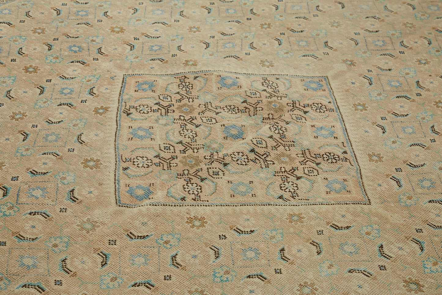 9x13 Beige Vintage Large Area Rug - 45500