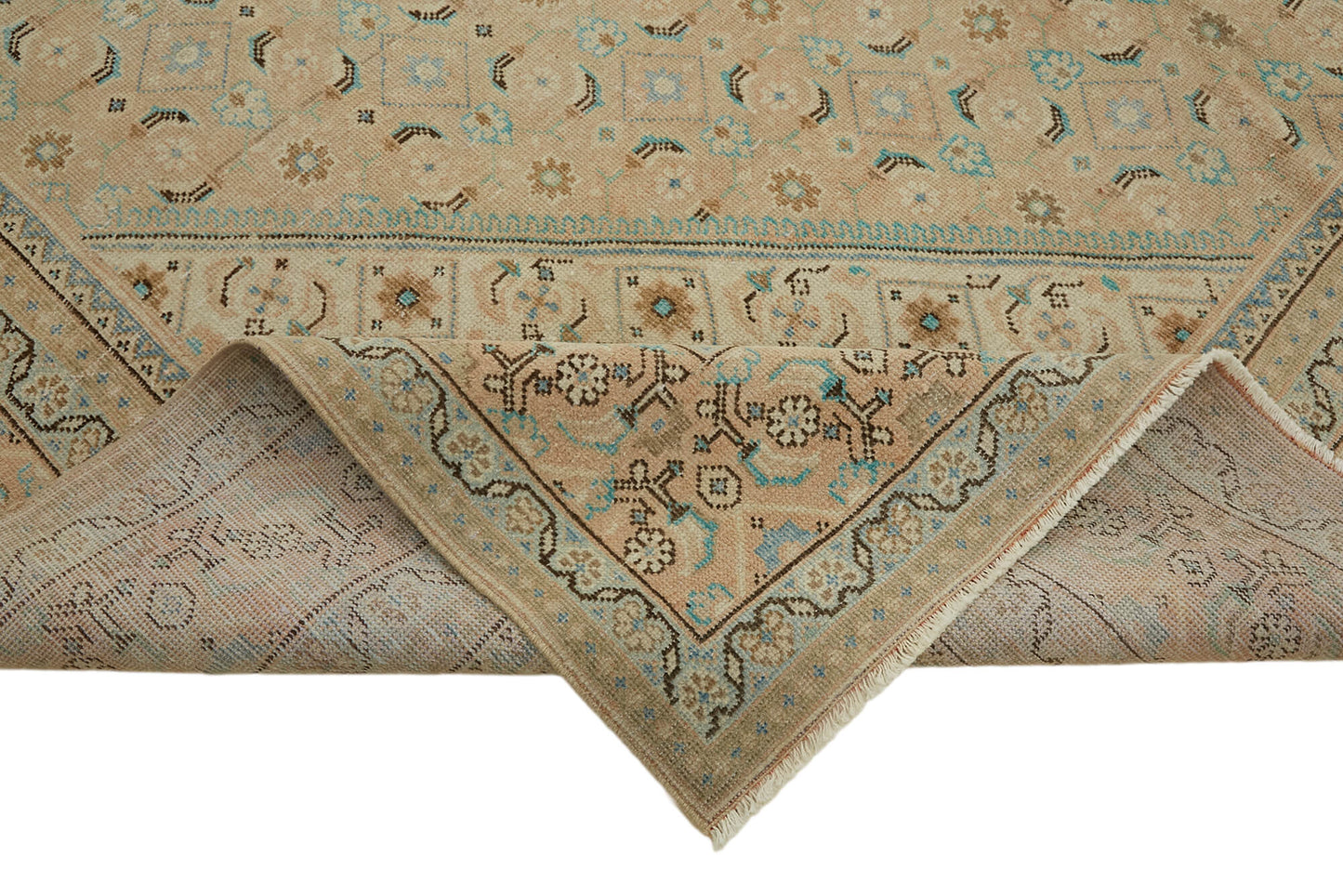 9x13 Beige Vintage Large Area Rug - 45500