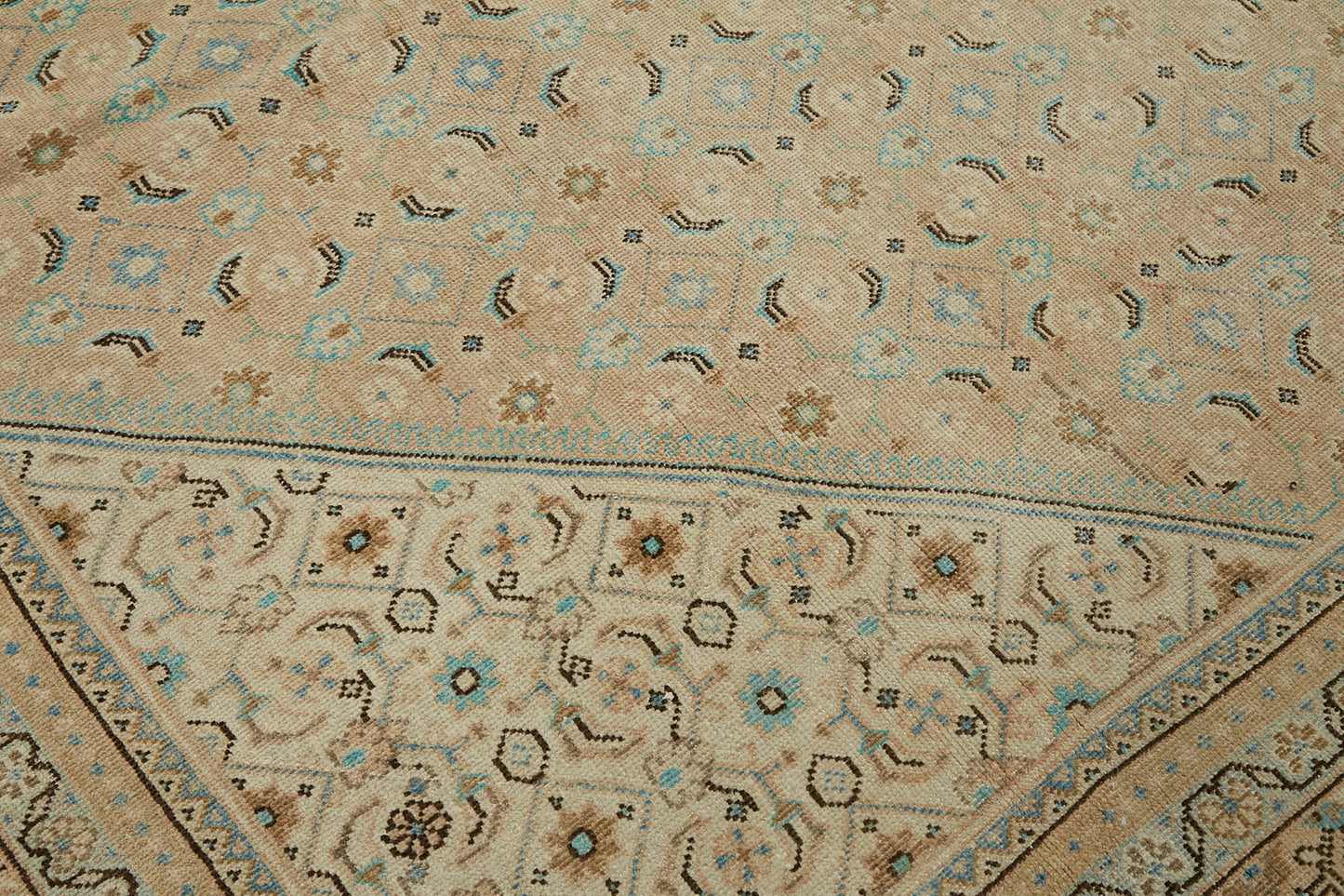 9x13 Beige Vintage Large Area Rug - 45500