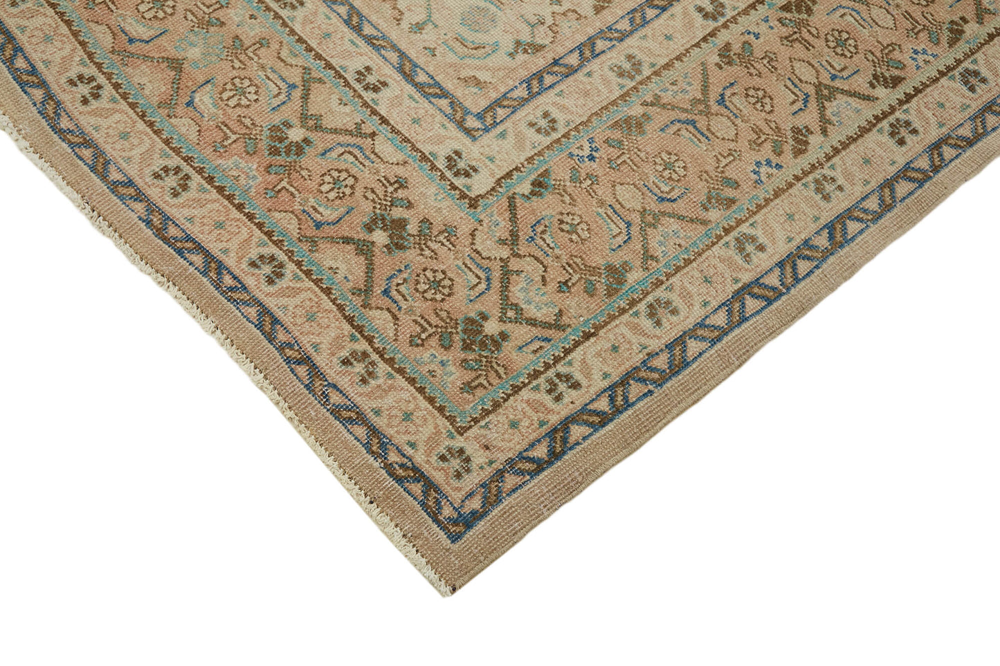 10x13 Beige Vintage Large Area Rug - 45503