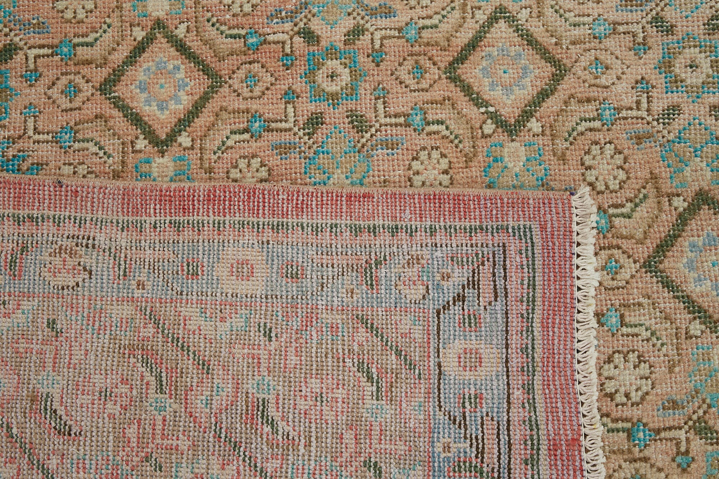 9x13 Beige Vintage Large Area Rug - 45507