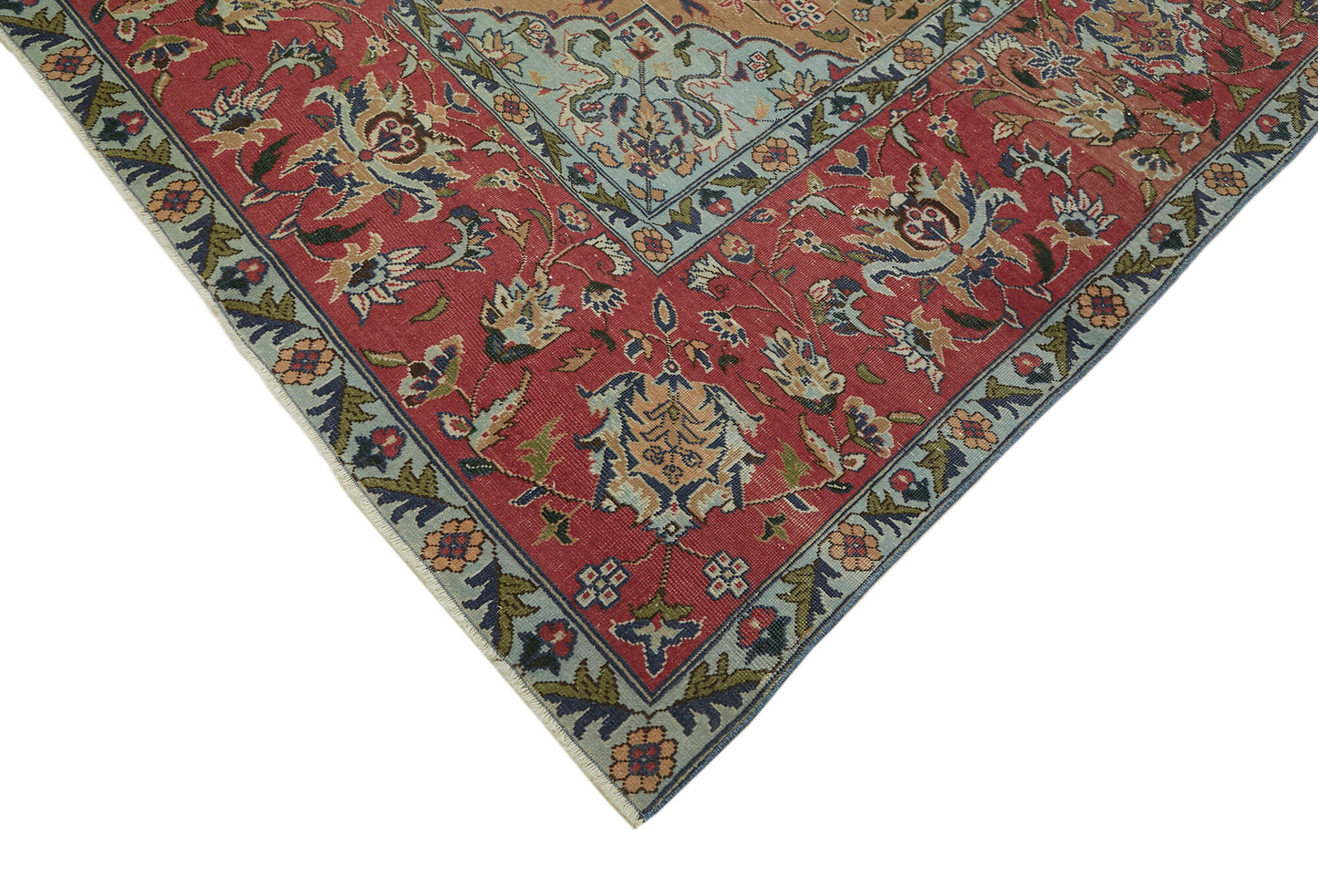 10x13 Beige Vintage Large Area Rug - 45510