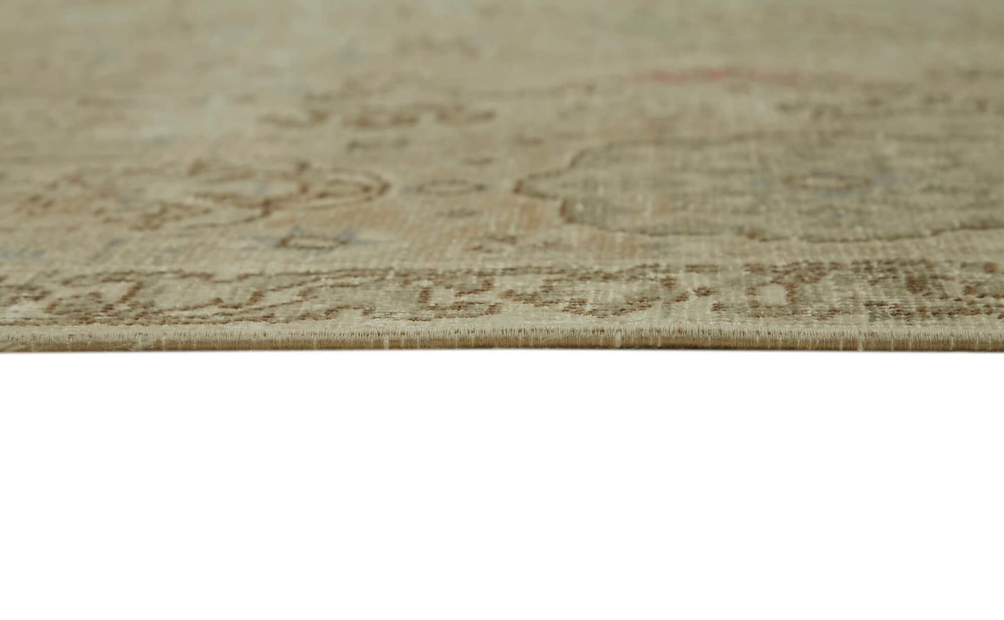 8x11 Beige Vintage Large Area Rug - 45512