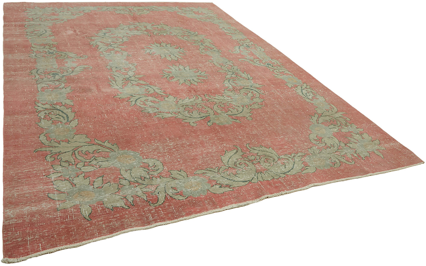 9x12 Pink Vintage Large Area Rug - 45514