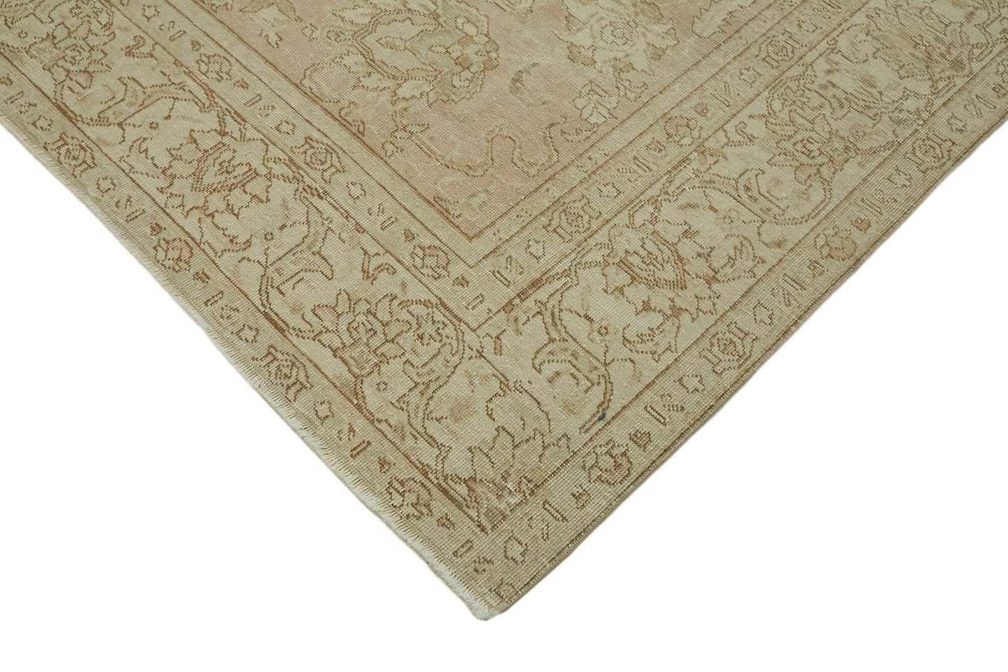 8x11 Beige Vintage Large Area Rug - 45517