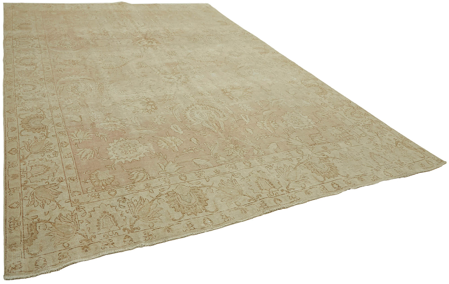 8x12 Beige Vintage Large Area Rug - 45519