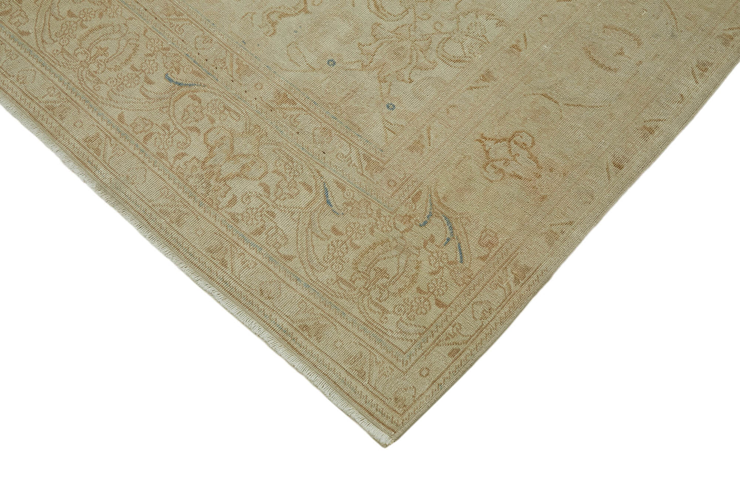 8x11 Beige Vintage Large Area Rug - 45521