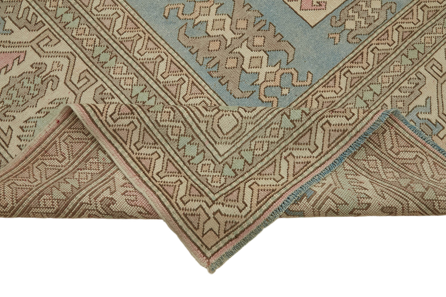 9x11 Beige Vintage Large Area Rug - 45540