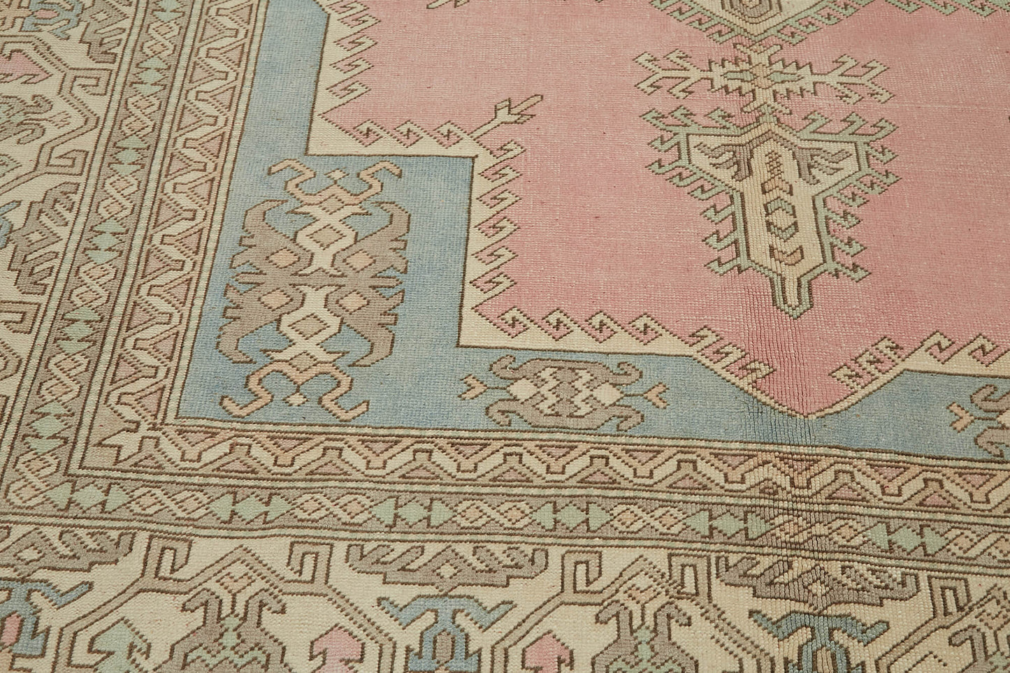 9x11 Beige Vintage Large Area Rug - 45540