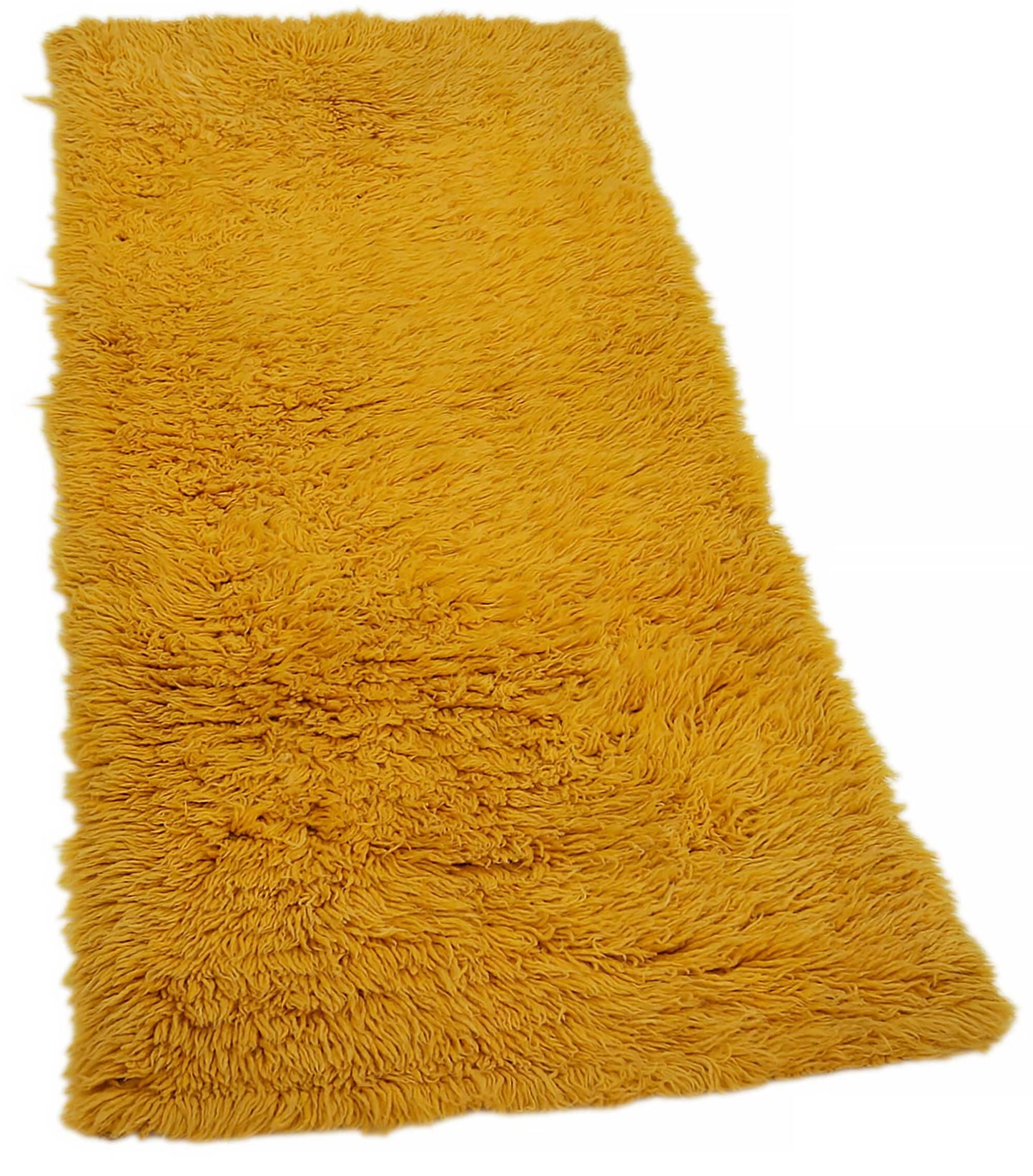 2x5 Yellow Vintage Tulu Rug - 45642