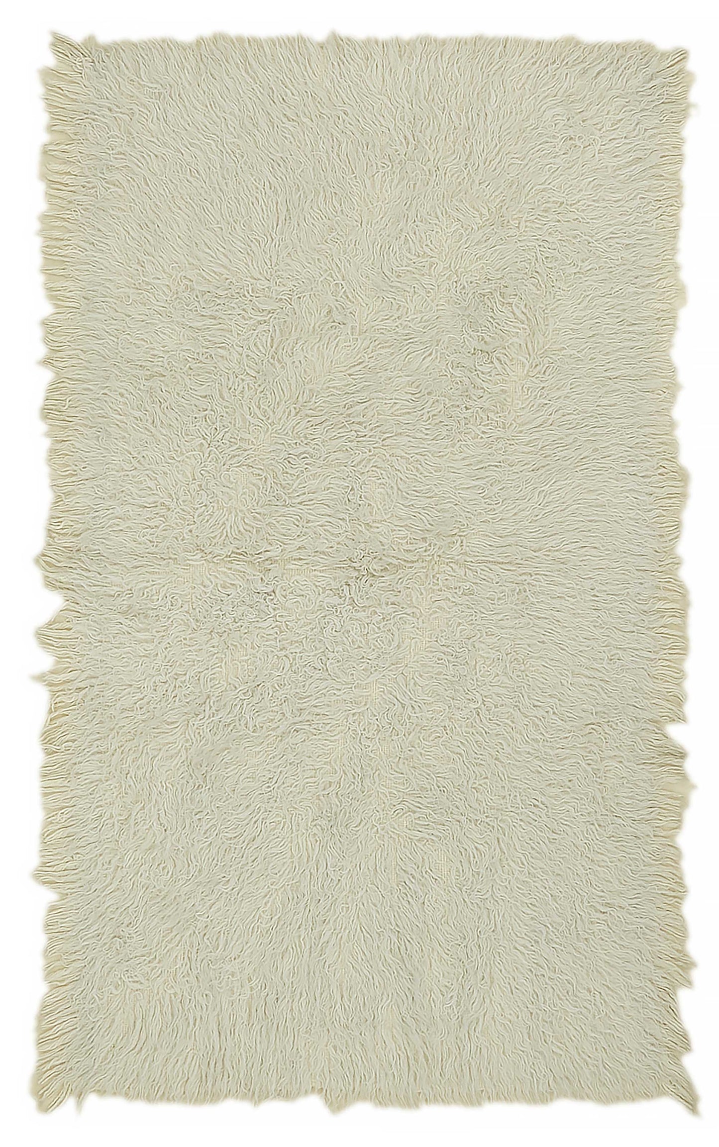 3x5 White Vintage Tulu Rug - 45643