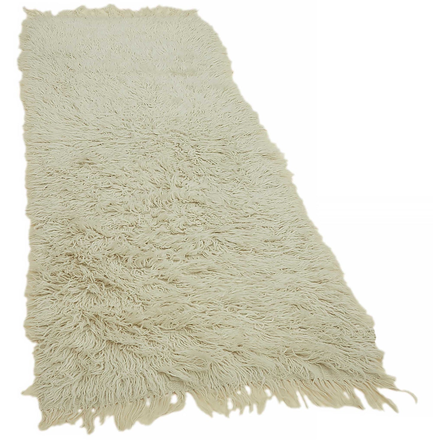 3x7 White Vintage Tulu Rug - 45644