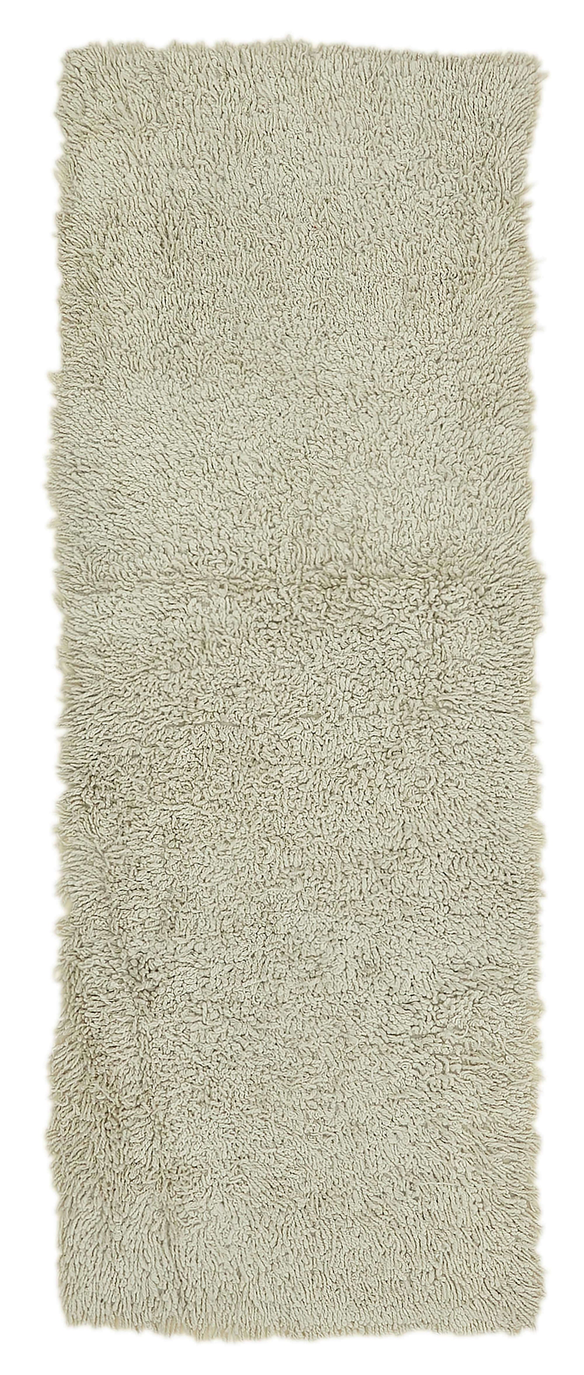 3x7 White Vintage Tulu Rug - 45645